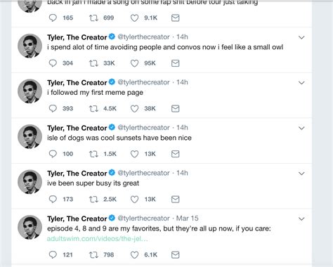 Some Deleted Tweets From T Rofwgkta