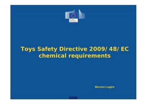Toys Safety Directive 200948ec Chemical Requirements