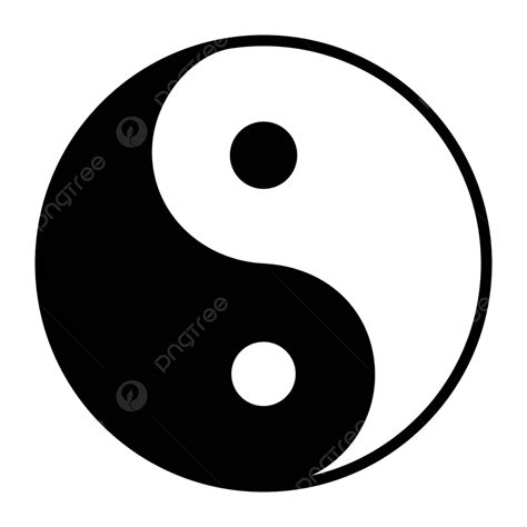 Ying Yang Símbolo De Harmonia E Equilíbrio Equilíbrio Espiritual