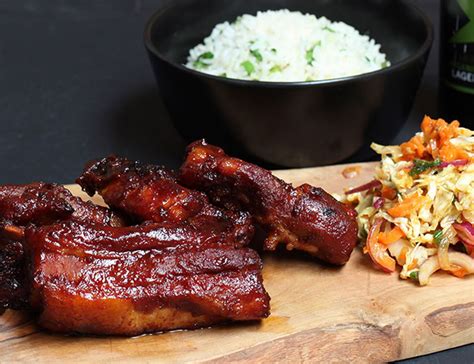 Sticky Asian Ribs Recipe Abel And Cole