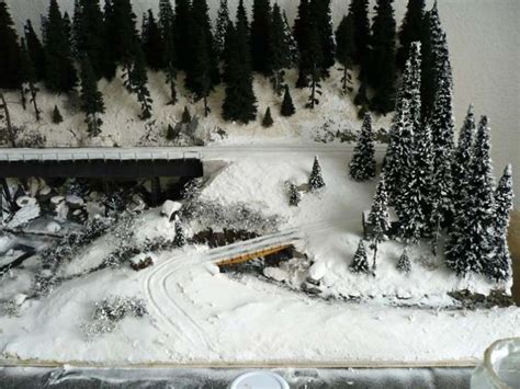 The Snow Diorama Model Railroad Hobbyist Magazine Model Trains