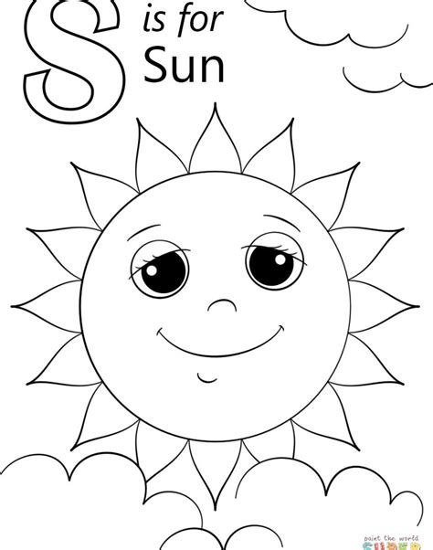 Choose a letter s coloring page. Letter S Coloring Pages Preschool at GetColorings.com ...