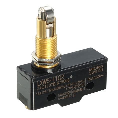 Lxw5 11q2 1no1nc Panel Mount Roller Plunger Miniature Micro Switch