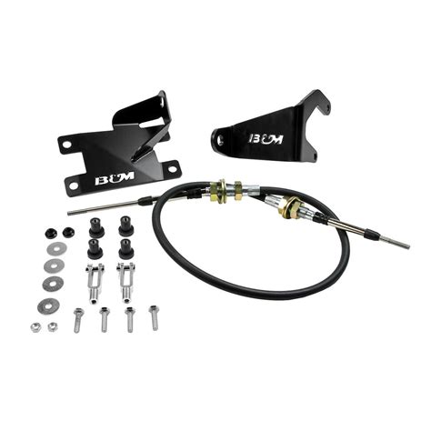 Bandm Heavy Duty Transfer Case Shifter Cable Conversion Kit For 03 06