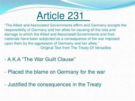 Treaty Of Versailles Edu 290