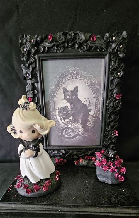 Gothic Cat Girl Etsy