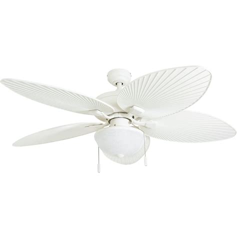 Honeywell Inland Breeze 52 White Outdoor Led Ceiling Fan With Light