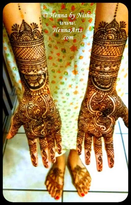 Bride Henna Mehndi Designs For Wedding And Sangeet Austin