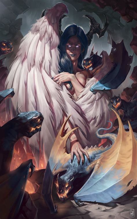 Corrupted Angel By Jybe44 Dark Fantasy Art Fantasy Art Women Character Art