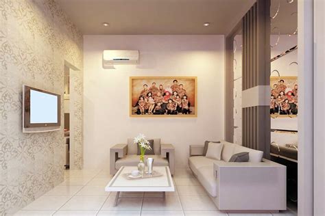 Ide Desain Dekorasi Dinding Ruang Tamu Sederhana Tapi Keren - ARSITAG