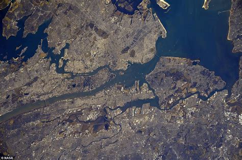Satellite Images Show Scene Of 911 In New York City 19