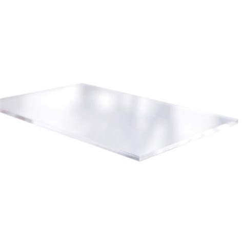 Extruded Acrylic 20mm Clear 600 X 400mm Extruded Clear Acrylic