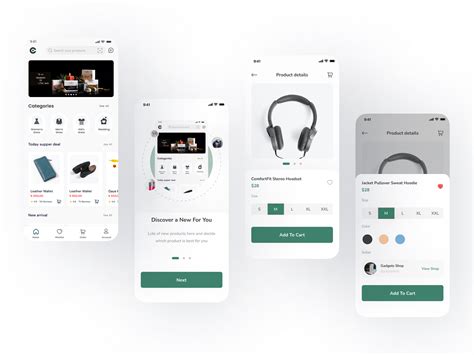 Ecommerce Shop Mobile App Ui Design Uplabs