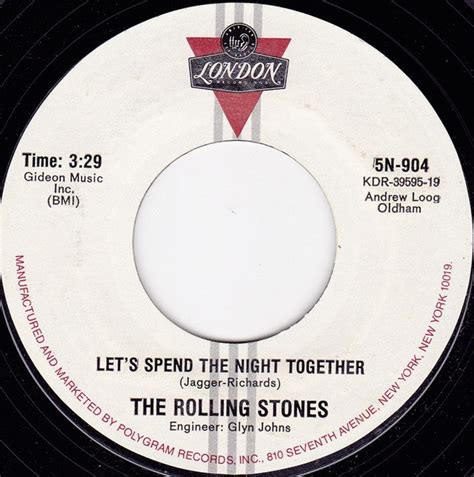 The Rolling Stones Lets Spend The Night Together 1986 Vinyl Discogs