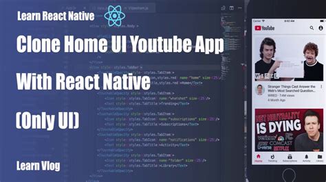 This tutorial will introduce you to react native development by going through the process of building a simple app with the framework. React Native tutorial - Home UI Youtube App (Only UI ...