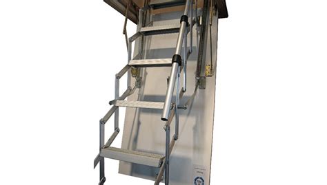 The Mini Retractable Loft Ladder Is The Ideal Solution For Small