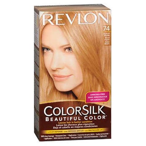 Revlon Colorsilk Hair Color 54 Light Golden Brown 1 Each Pack Of 3