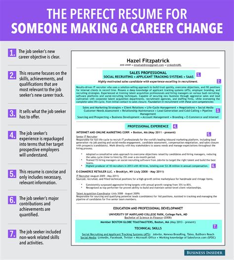 12 Career Change Resume Summary Example For Your School Lesson