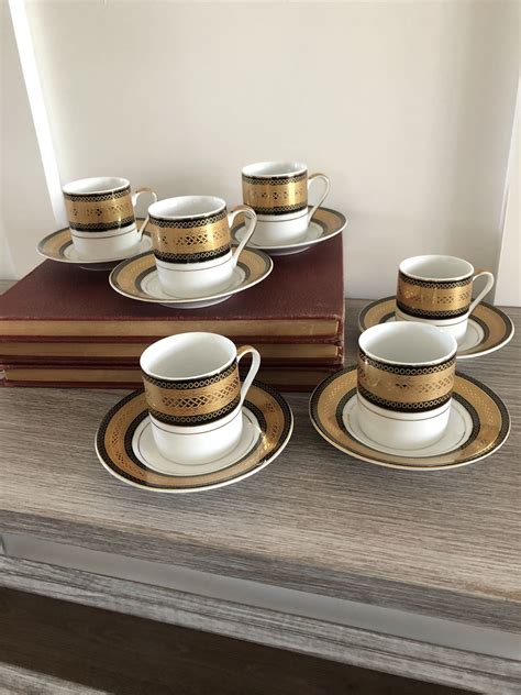 Demitasse Cup Set Of 6 Czech Republic Design Espresso Set