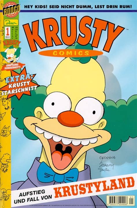 Krusty Comics 1 Krustyland Issue