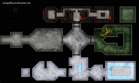 Clean Elemental Dungeon Battlemap For Roll By SavingThrower Fantasy Map Dungeon Maps Dungeon