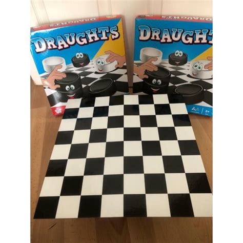 Draughts Board Game For Sale In Uk View 63 Bargains