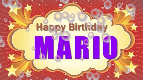 Happy Birthday Mario Youtube