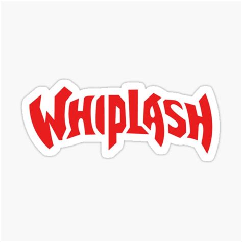 Whiplash Sticker For Sale By Coreycorner Redbubble