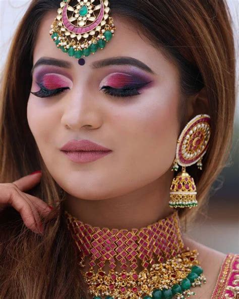 Makeup For Engagement Indian Photos Cantik