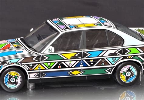 Ndebele Artist Esther Mahlangu Paints All New Bmw Individual 7 Series