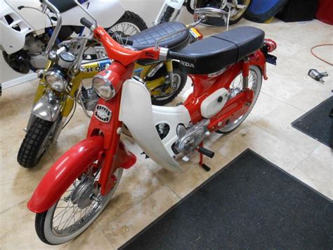 1966 Honda Super Cub 50cc Scooter Restored And For Sale On 2040 Motos