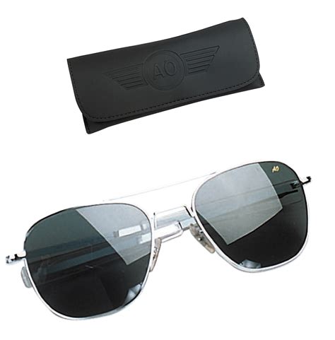 Geniune Issue Air Force Pilots 57mm Sunglasses Ao Ebay