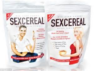 Sex Cereal Claims To Boost Libido In Both Men And Women Daily Mail Online