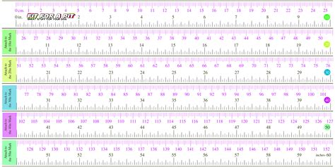 Fit For A Pit Printable Measuring Tape