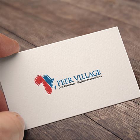 Bold Modern Logo Design For Peer Village Tagline In Brief By Anto