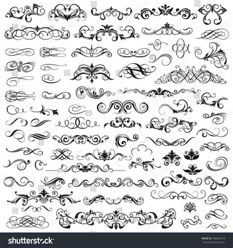 Set Of Vector Graphic Elements For Design 108829718 Shutterstock