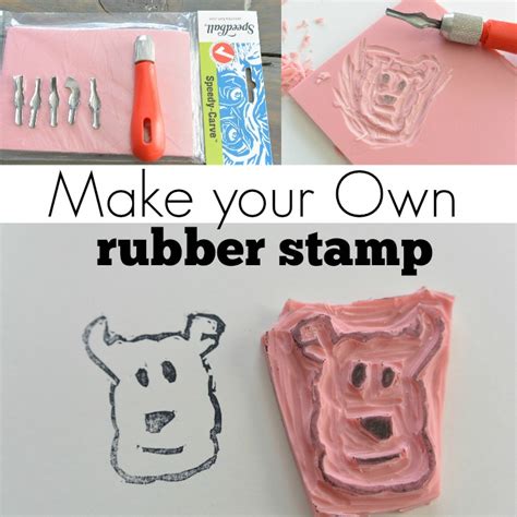 Make Your Own Stamp Diy Tutorial — Decor And The Dog