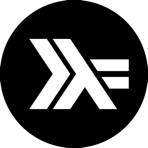 Haskell ícones de logotipo grátis