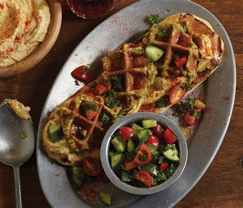 I was certain that falafel was fussy to make and had a long ingredient list. Meet The Fawaffle: A Waffled Falafel And Hummus Recipe ...