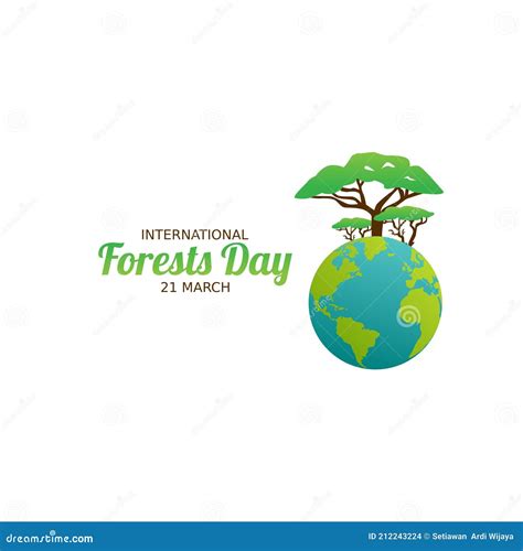 Vector Graphic Of International Day Of Forests Good For Day Of Forests