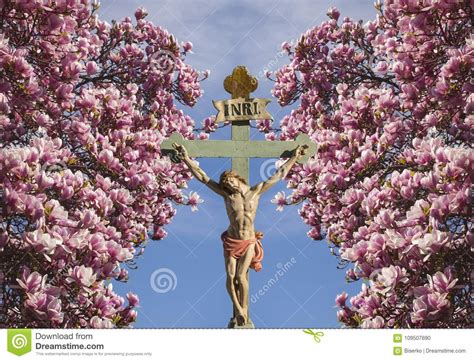 Jesus Christ Inri Saviour Stock Photo Image Of Antique 109507690