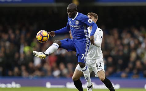 N'golo kante is a french professional football player who plays as a defensive midfielder for english club chelsea and the france national team. N'golo Kante Wallpaper