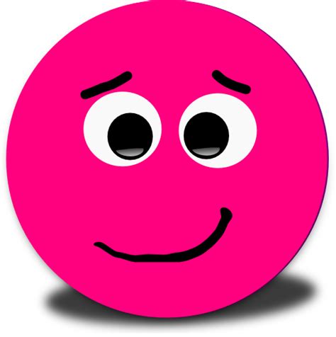 Smiley Face Pink Clipart Best