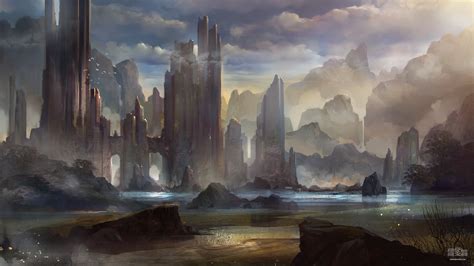Fantasy Environment By Byzwa Dher On Deviantart