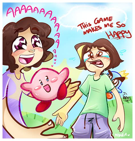 Game Grumps Kirby S Epic Aaa So Cute By Mimimariet On Deviantart Game Grumps Grump Games