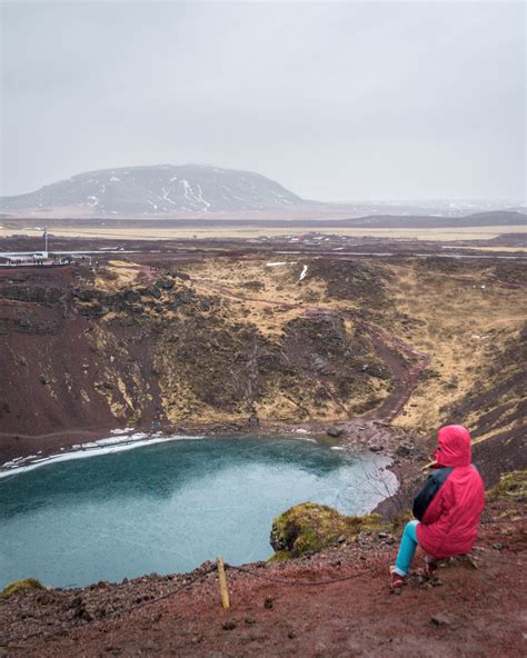 Kerid Crater On The Golden Circle Iceland Road Trip Thingvellir