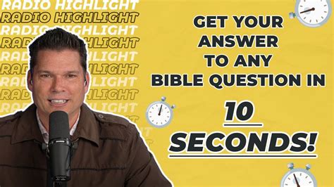 Get Your Answer To Any Bible Question In 10 Seconds ⏱️ Andrew Farley Youtube