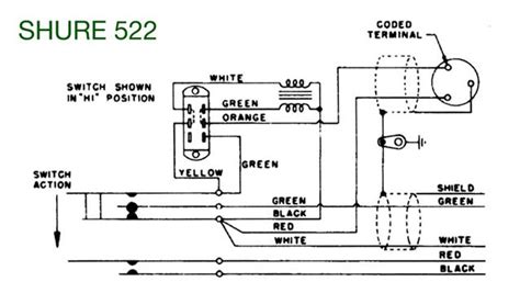 Shure 444 Microphone Wiring Diagram