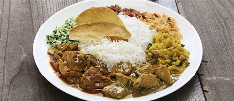 Sri Lankan Rice And Curry Traditional Rice Dish From Sri Lanka