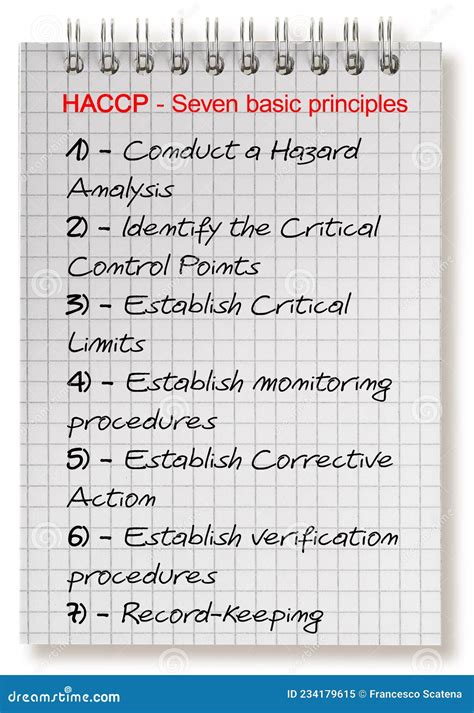 Seven Basic Principles About Haccp Plans Hazard Analysis And Critical